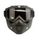 thumbnail image 4 of Máscara táctica de airsoft, paintball, máscaras protectoras faciales completas, casco de seguridad, gafas protectoras de combate, 4 of 5
