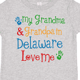 thumbnail image 4 of Inktastic Delaware Grandma Grandpa Love Me Boys or Girls Toddler T-Shirt, 4 of 5