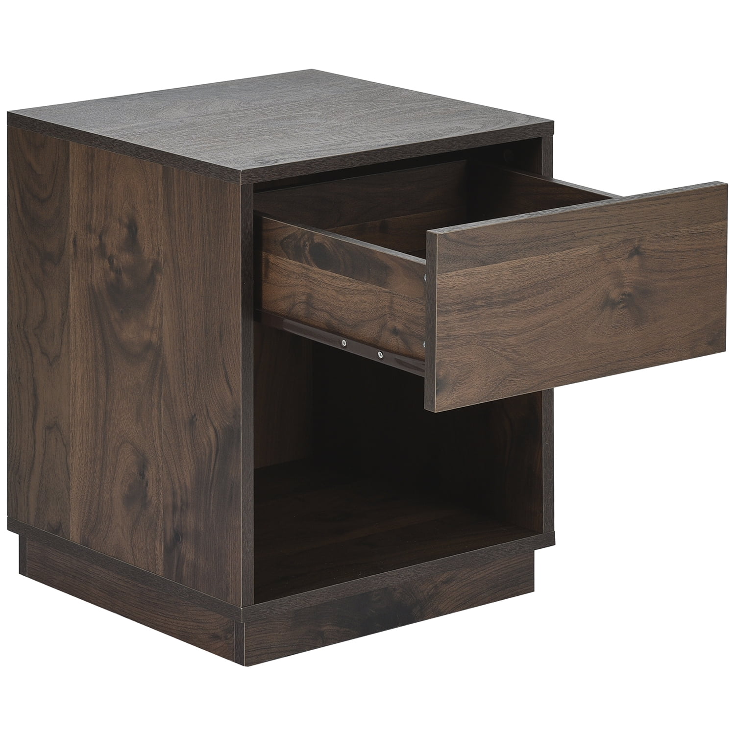Kadyn 3 Pieces Walnut Bedroom Sets King Size Platform Bed, Queen Bed with Storage Bench, Solid Wood Nightstand and 9-Drawer Dresser for Bedroom Kadyn 3 Pieces Walnut Bedroom Sets King Size Platform Bed, Queen Bed with Storage Bench, Solid Wood Nightstand and 9-Drawer Dresser for Bedroom