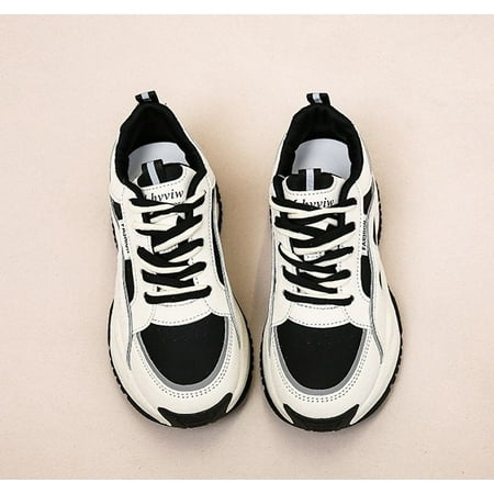 Fashion sneakers for women-- fashionable and versatile: the womens gym shoes have an fashionable design  showcases personal style  can be paired with various outfits.