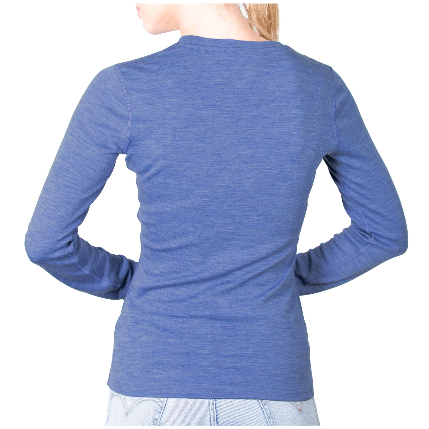 Merino Wool Base Layer Women Midweight Long Sleeve Thermal Shirts -   Canada