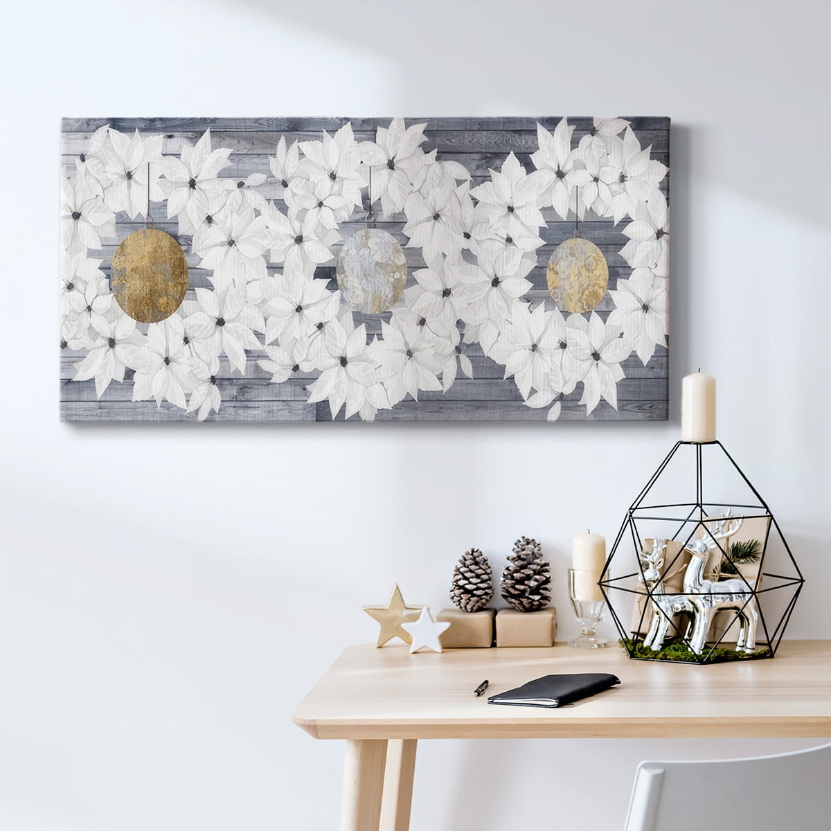 Sophisticated Christmas Collection H- Gallery Wrapped Canvas