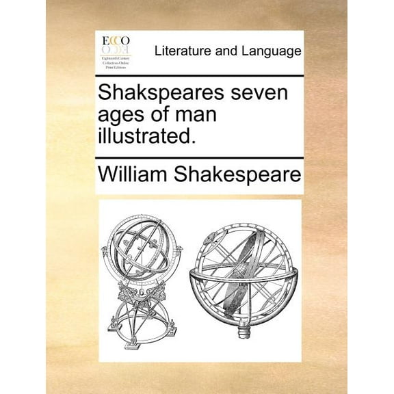 Shakspeares Seven Ages of Man Illustrated., (Paperback)