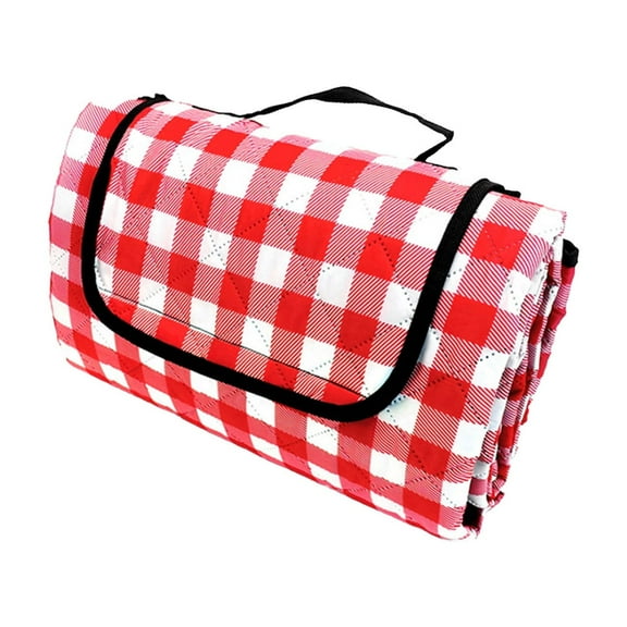 ChicYu 79 Inch Extra Large Picnic Blanket Waterproof Stain Proof Grass Proof Odorless Foldable Three Layer Protection Outdoor Blanket