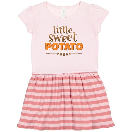 

Inktastic Thanksgiving Little Sweet Potato Gift Toddler Girl Dress