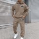 thumbnail image 1 of WILLBEST Sudaderas para Hombre, Conjunto De Sudadera con Capucha Deportiva De Manga Larga con Estampado De Letras Informal A La Moda para Otoño e Invierno para Hombre y Mujer Mediana​​, 1 of 3