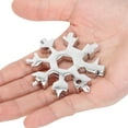 thumbnail image 4 of Snowflake Tool with Key Ring 18-in-1 Multi-Tool, 4 of 8
