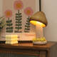 thumbnail image 1 of Luz de noche con forma de hongo, luz cálida y táctil, luz de noche para dormitorio, luz de ambiente decorativa LED de haya, 1 of 3