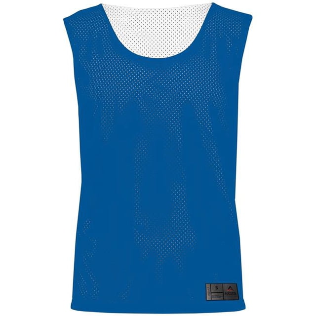ASI 9718.280.XL Camisole Pinnie Réversible en Maille pour Jeunes, Royale et Blanche - Très Grande