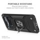 thumbnail image 5 of Funda de teléfono para Poco X4 Pro de Uso Rudo Shock color + Mica de Cristal, 5 of 5