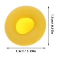 thumbnail image 2 of HOOWIFFY 20Set Caulk Saving Cap Yellow Latex Prevent Air Entry For Construction Projects, 2 of 8