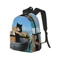 thumbnail image 2 of Gaeub Two Brave Cats Are Floating On The Sea Iceberg School Backpack Waterproof Bookbag for Men Women College High School Bags, 2 of 8