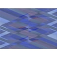 thumbnail image 1 of Ahgly Company Indoor Rectangle Patterned Cornflower Blue Area Rugs, 8' x 12', 1 of 6