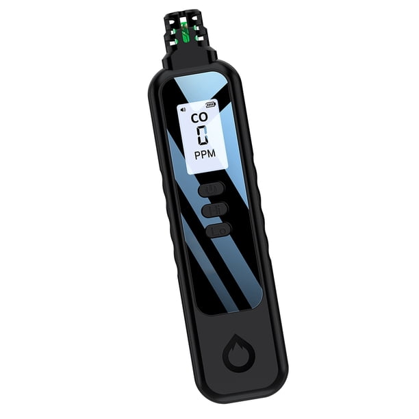 Detector De Gas, Detector De Fugas De Gas De Alta Sensibilidad Con Pantalla LCD Retroiluminada, Detector De Gas Portátil Para Localizar Fuentes De Como Metano,