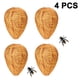 thumbnail image 1 of piezas de avisperos impermeables colgantes de tela sintética, repelente de abejorros, cebo no tóxico para avispas, para el hogar y el jardín (amarillo), 1 of 5