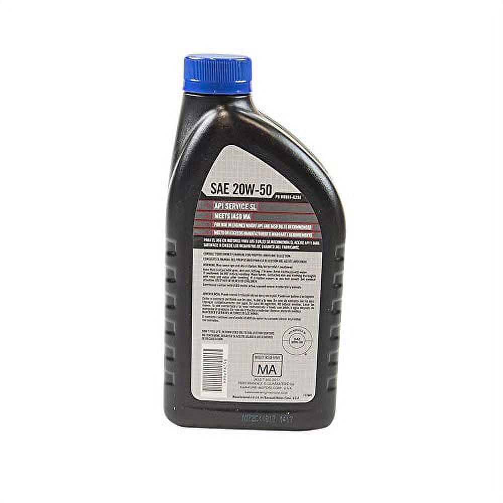 Genuine Kawasaki 12PK OEM 20W50 Motor Engine Oil Quart 4-Cycle K-Tech / 99969-6298