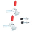 thumbnail image 4 of Abrazadera De Palanca Horizontal, Fuerza De Sujeción 100 Kg Abrazadera De Palanca De Soldadura GH-102-B Para Industria Para Fábrica Para Taller Para Tipo M4 Fyydes Clamp Pressure, 4 of 8