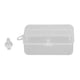 thumbnail image 2 of 2 Pcs 10ML Baby Nasal Irrigator Portable Children Infants Special Rhinitis Nasal Irrigator Aspirator with 10 Silicone Heads Blue, 2 of 4