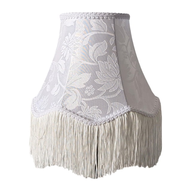 Cubierta de sombra de la lámpara de mesa, sombra de luz de escritorio con borla, una práctica cubierta de luz de piso moderna liviana para bodas,