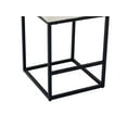 thumbnail image 6 of Guyou 27" Height Linen Upholstered Bar Stool Set of 2, Modern Metal Counter Height Stool with Mid Backrest and Footrest for Kitchen Island Bar Restaurant, Cream, 6 of 12