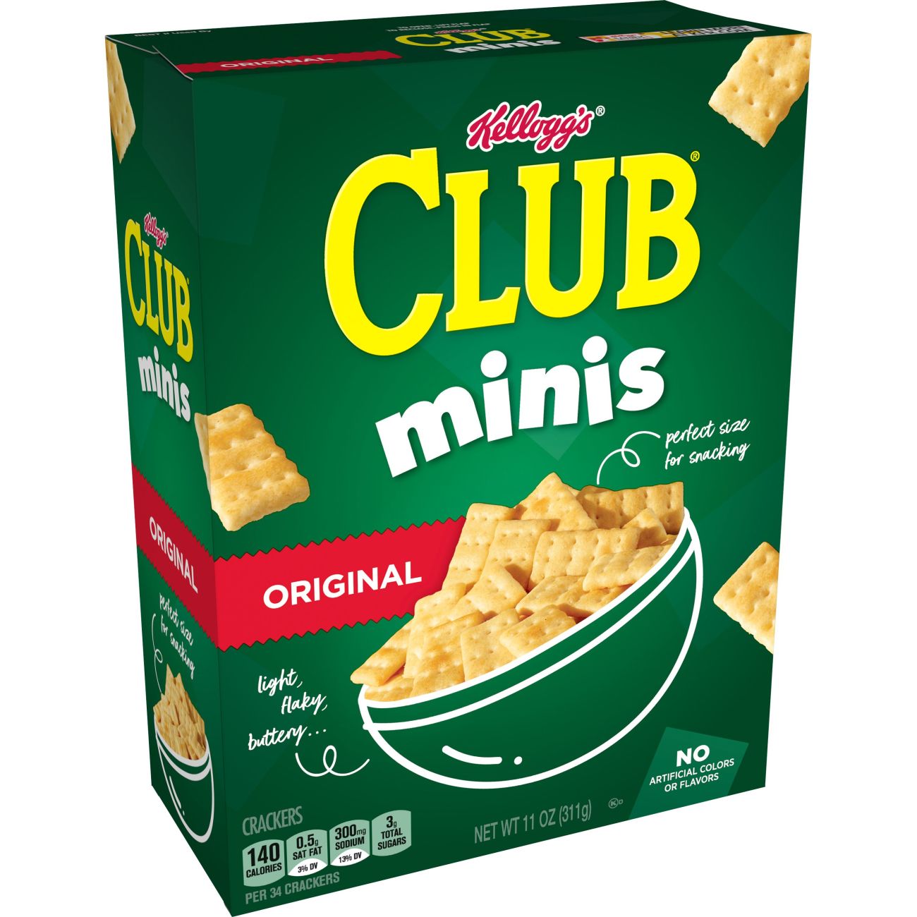 Keebler Club Minis, Crackers, Original,11 Oz