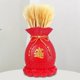 thumbnail image 5 of Florero chino de resina Forma de bolsa de dinero perfecl rojo, 5 of 7