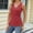 Red, variant on Njoeus Womens Tank Tops Sleeveless V Neck Camisole Knit Dressy Blouse Slim Side Button T-Shirts S-XXL