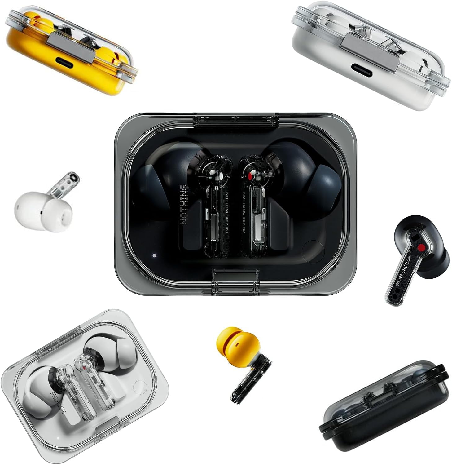 Nothing Ear (a) Wireless Earbuds, 45dB Hybrid Noise Cancelling