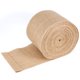 thumbnail image 1 of Cinta de arpillera ZEONHEI, tela de yute natural, 50 m, para manualidades, 15,24 cm, 1 of 7