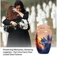 thumbnail image 4 of Wolf Large Cremation Urns for Ashes For Men, Burial Urns for Adult Human Ashes, Small Urn for Ashes for Women, Funeral Urn(Size - 10inch 1Pcs, 3inch 2Pcs), 4 of 8
