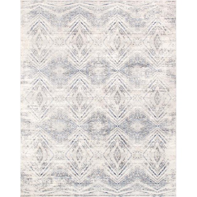Pasargad Home PD-193B 9x12 9 x 12 ft. Efes Design Power Loom Area Rug, Light Grey