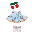 thumbnail image 3 of Vestido de Muñeca Perfke de Felpa 15cm con Accesorio para el Cabello, 3 of 9