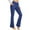 Blue, variant on Flare Leg Yoga Pants for Short Womens Womens Leggings High Waist Stretchy Bootcut Yoga Workout Causal Trendy Pants With Pockets Active Life Leggings