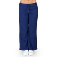 thumbnail image 1 of UltraSoft Medical Nurse Uniform Womens Junior Fit 5 Pocket Scrub Pant - PETITES 38131-X-Large (Navy), 1 of 3