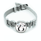 thumbnail image 1 of Animal Cute Fat Cat Smile Pulsera pulsera pulsera de cristal amor pulsera ajustable, 1 of 2
