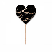 b miniature dinosaur bs Toothpick Flags Heart Lable Cupcake Picks