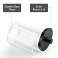 thumbnail image 4 of Dispensador y porta hisopos de vidrio TIPGO de 300 ml estilo boticario, 4 of 6