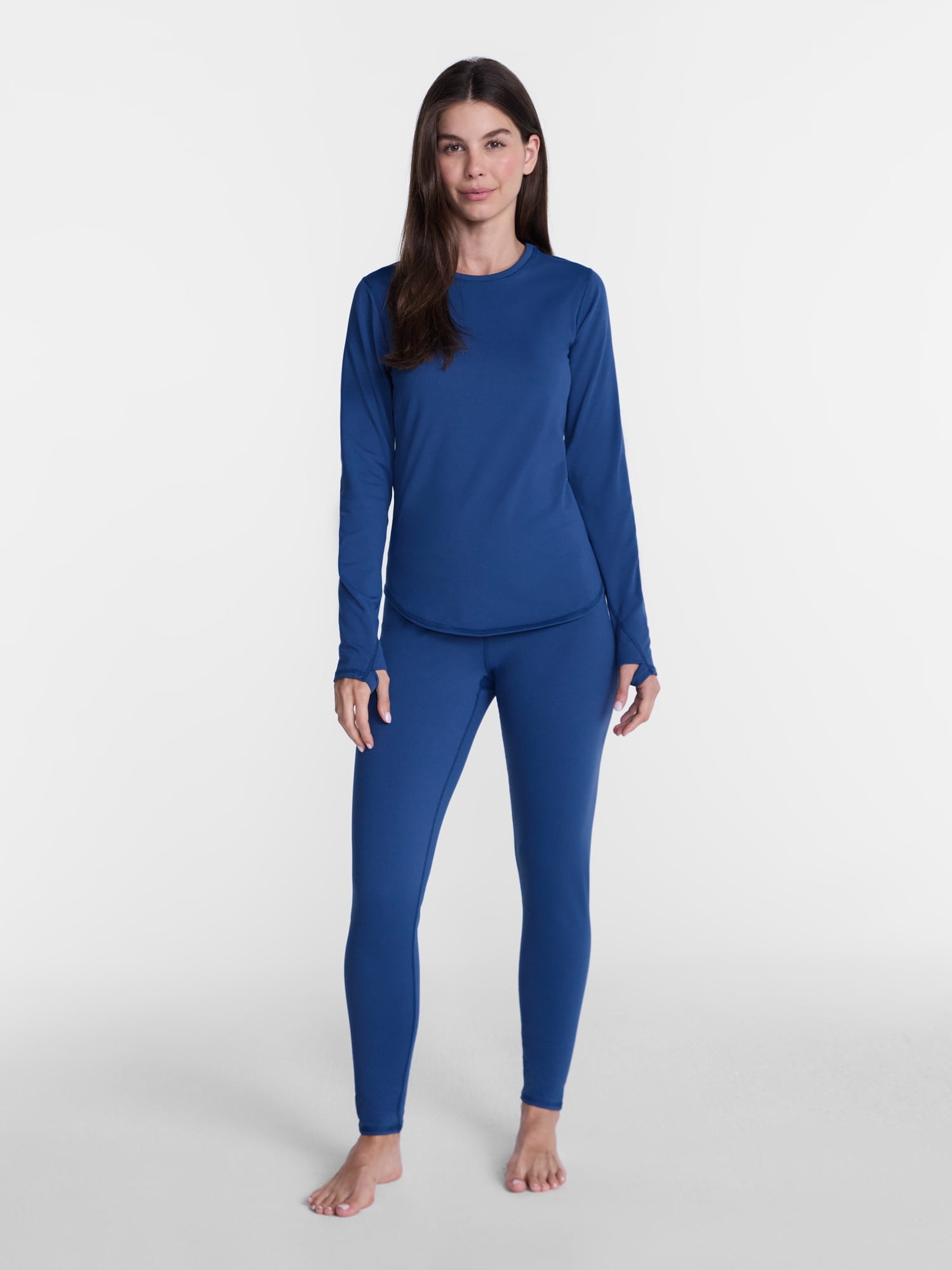 ClimateRight by Cuddl Duds Women's Super Warm Arctic Proof Base Layer Thermal High Rise Leggings, Sizes XS-4X