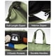 thumbnail image 4 of Bolsa Bagelite de lona grande para mujer, 22 pulgadas, 50 L, color verde, 4 of 6