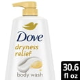 thumbnail image 2 of Dove Body Wash with Pump Dryness Relief Jojoba Oil, 30.6 oz, 2 of 2