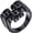 Black, variant on Men's Stainless Steel Vintage Gothic Punk Lucky Number 666 Biker Ring Silver Black