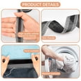 thumbnail image 6 of 2 Rolls Hem Tape for Pants Iron-on Instant Hem Tape, Permanent No Sew Hemming Tape, Washable Hem Adhesive Tape, Black Iron on Pants Shortening Tape, Hem Fabric Tape(Total 65.6ft, White), 6 of 7