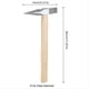 thumbnail image 3 of 9 Oz Welding Chipping Hammer Steel Tack-Hammer Electrician'S Hammer, 3 of 5