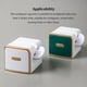 thumbnail image 3 of Ounissouiy Dispensador de de de montaje en pared, exprimidor de de cara para baño, soporte de de , estante de artículos de tocador para Juegos de accesorios de baño Verde, 3 of 6