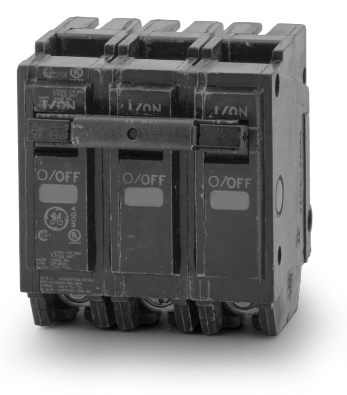 GE THQL32030 30A 120 240V 3P Plug-In Circuit Breaker by GE