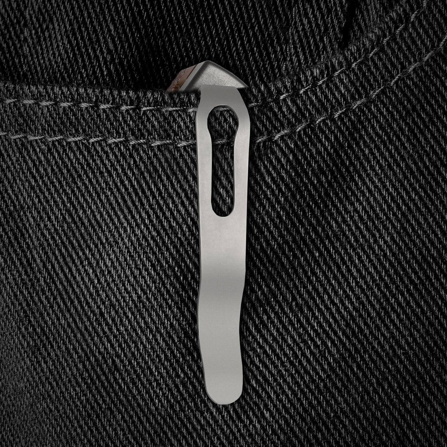 Kizer Harpoon Fold Folding Knife composite steel Blade Titanium & Micarta Handle Ki4784A4