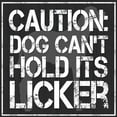 thumbnail image 3 of Gibbons, Lauren 12x12 Black Modern Framed Museum Art Print Titled - Dog Licker 2, 3 of 5