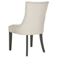 thumbnail image 6 of SAFAVIEH Gretchen 20''H Side Chair Set of 2 Silver Nail Head Taupe, 6 of 7