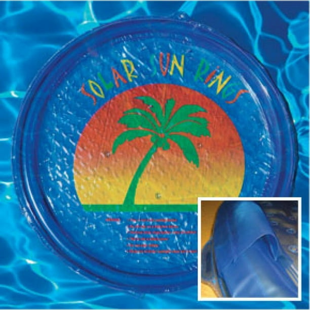 SSR SSRA-100 Solar Sun Rings Pool Water Heater w/ Palm Tree & Anchors - Walmart.com - Walmart.com