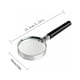 thumbnail image 3 of Lupa de mano con aumento de 10X. Asa de lupa de 50 mm, 60 mm, 75 mm, 90 mm, 100 mm y 2 pulgadas., 3 of 7